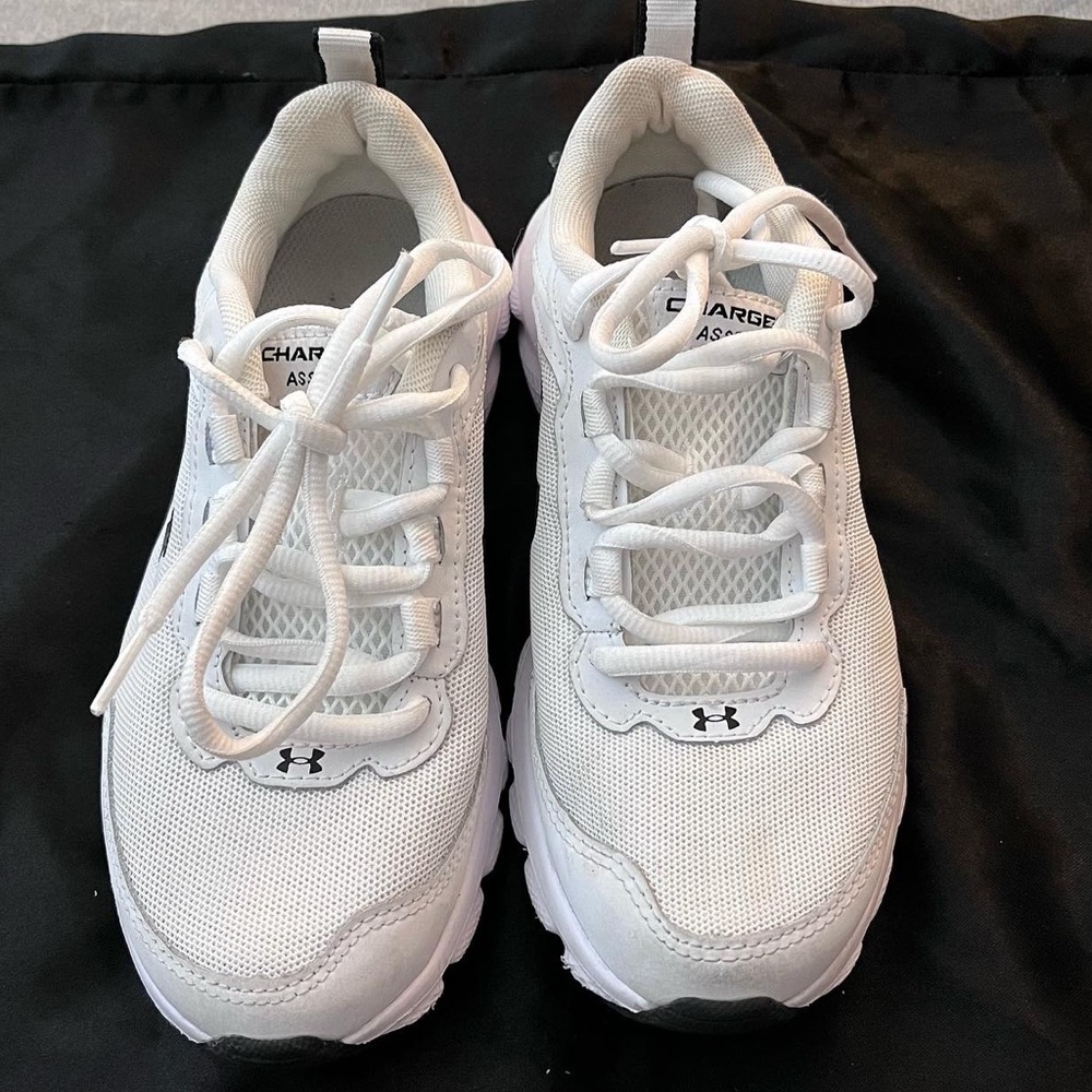 White Under Armour shoes